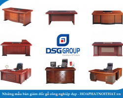 Những mẫu bàn giám đốc gỗ công nghiệp đẹp