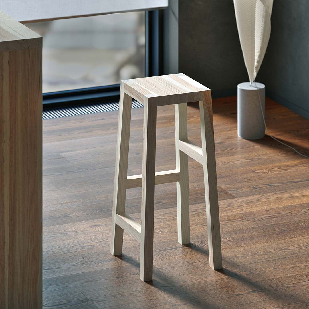 ghế quầy bar gỗ